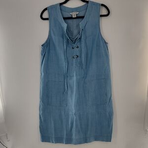 Tommy Bahama Light Blue Sleeveless Shift Dress